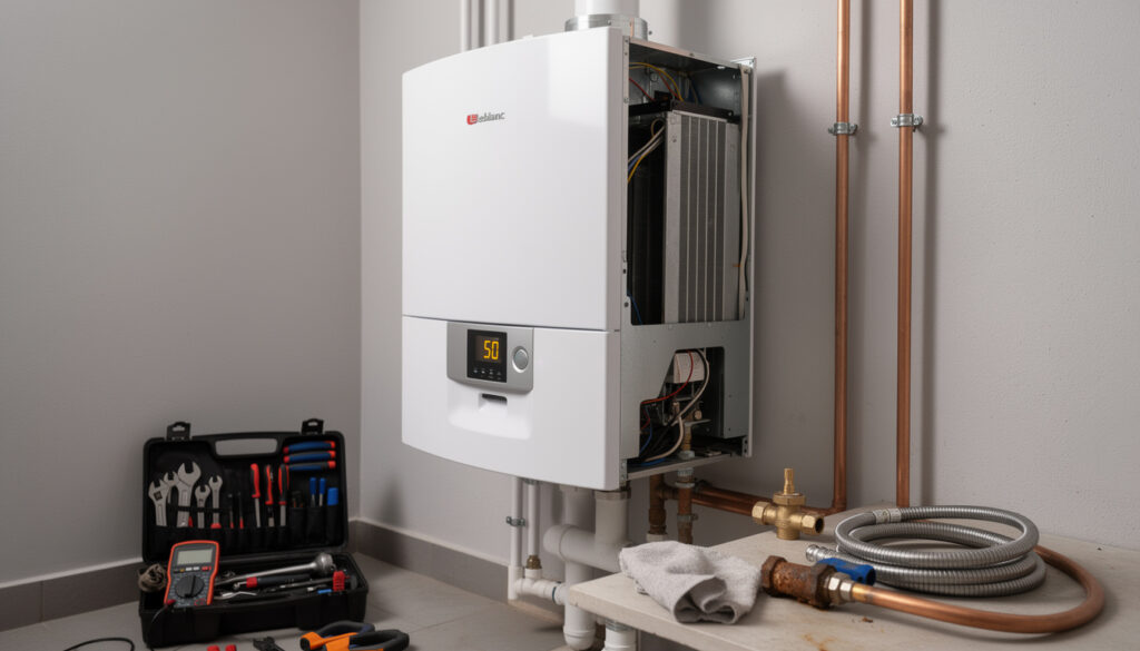 découvrez pourquoi votre chaudière elm leblanc clignote à 50 et apprenez les causes possibles ainsi que les solutions pour résoudre ce problème rapidement et efficacement.