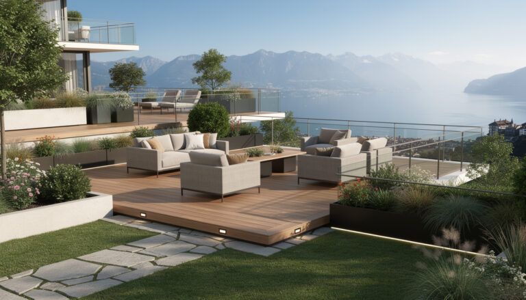 découvrez des idées inspirantes pour aménager vos terrasses et espaces extérieurs à lausanne, alliant confort, style et fonctionnalité pour profiter pleinement de votre extérieur.
