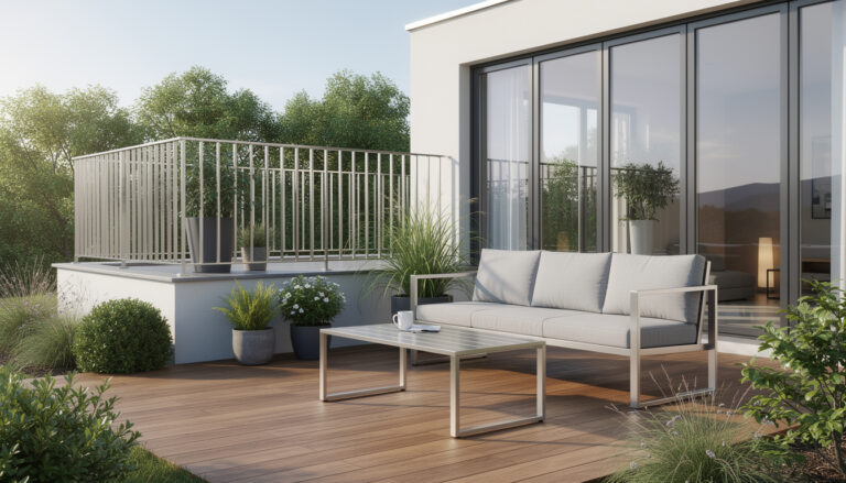 découvrez pourquoi l'aluminium est un excellent choix pour l'aménagement extérieur : durabilité, légèreté et esthétique au rendez-vous.