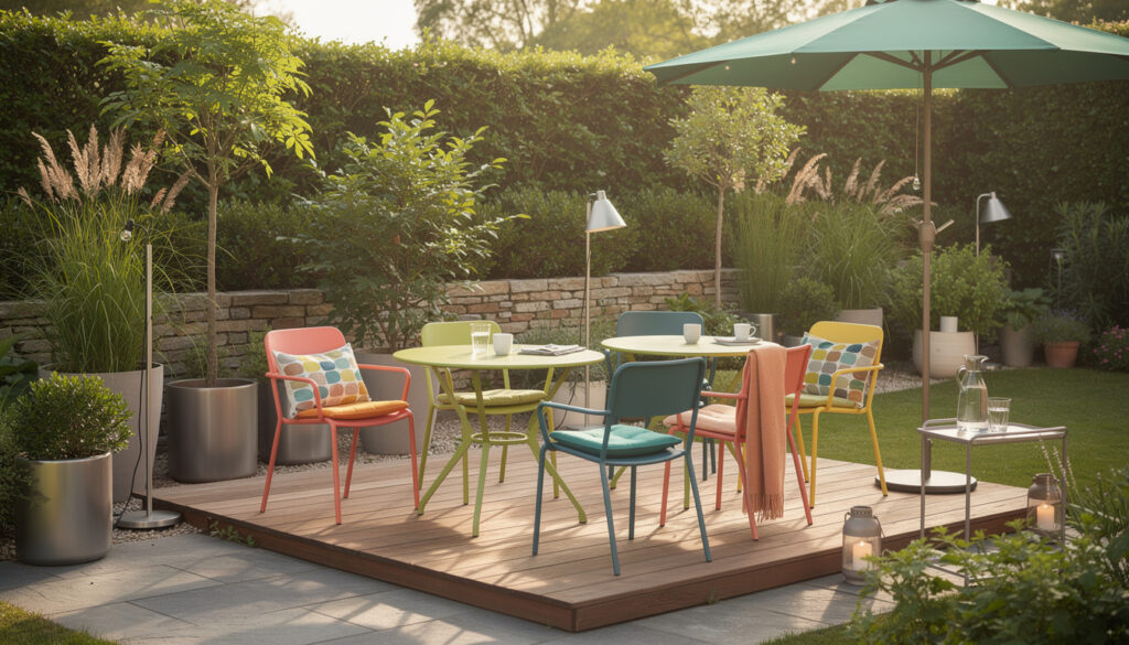 découvrez les dernières tendances en décoration extérieure avec fermob, alliant design moderne et robustesse pour sublimer vos espaces extérieurs.