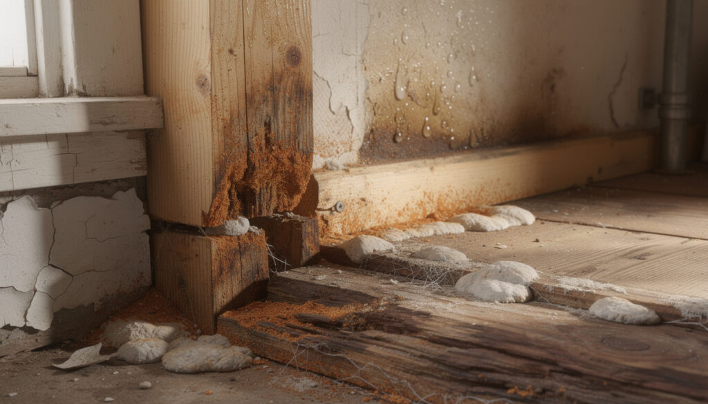 découvrez comment identifier et lutter efficacement contre la mérule et l'humidité dans votre maison pour protéger votre santé et préserver votre logement.