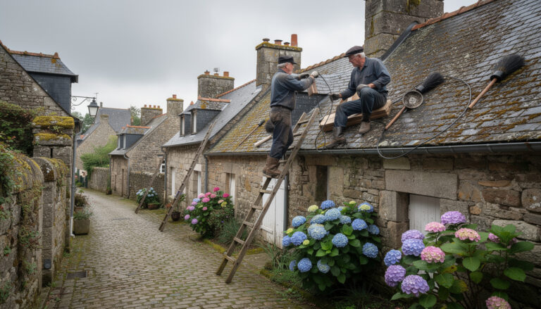 ramoneurs bretons, experts en ramonage en bretagne, vous garantissent un service professionnel pour l'entretien de vos conduits de cheminée, poêles et chaudières.