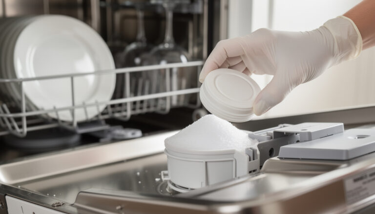 découvrez le rôle essentiel du réservoir de sel de lave-vaisselle et apprenez à effectuer ses réglages pour assurer une vaisselle propre et sans traces.