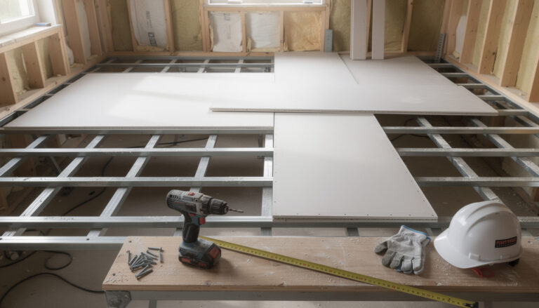 découvrez comment poser les plaques de placo au plafond en respectant le bon sens pour garantir solidité et esthétique. guide étape par étape pour une installation réussie.