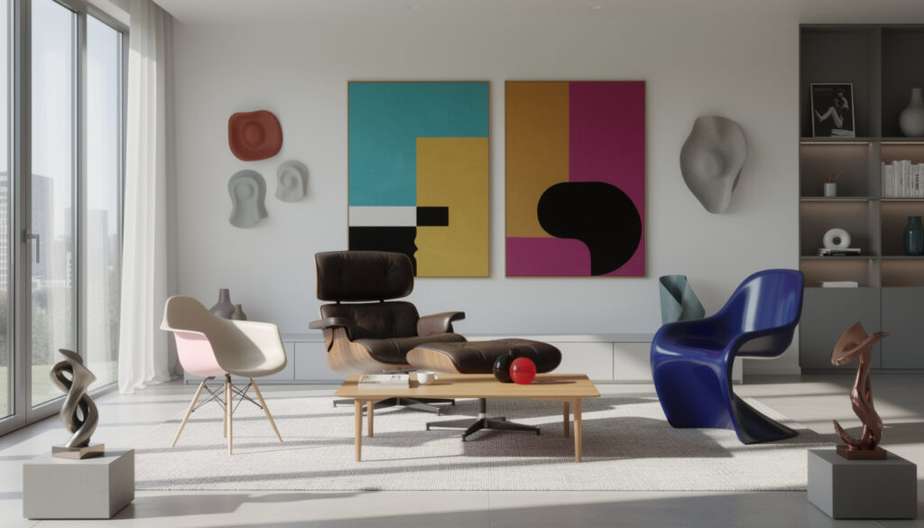 découvrez la collection vitra, alliant œuvres d’art et meubles design incontournables pour sublimer votre intérieur avec style et innovation.